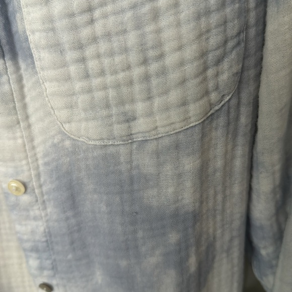 Rails long sleeve button up in blue and white wash size small - Picture 4 of 6